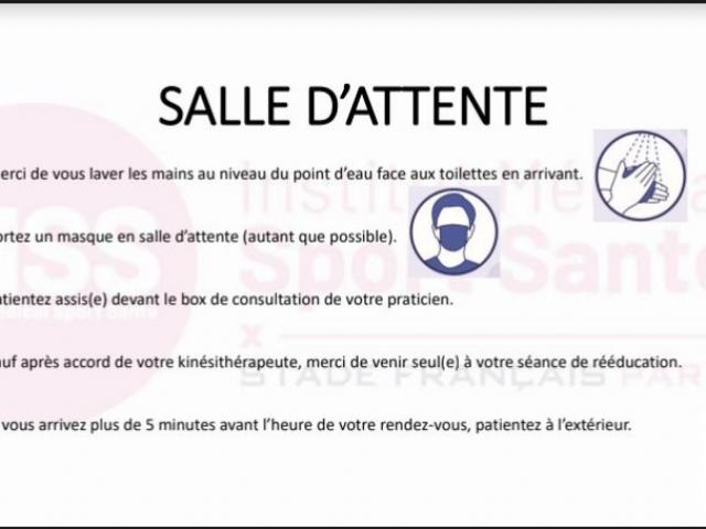 réouverture du cabinet de pédicurie et podologie à partir du lundi 11 mai