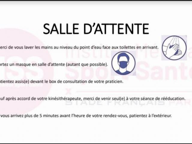 réouverture du cabinet de pédicurie et podologie à partir du lundi 11 mai